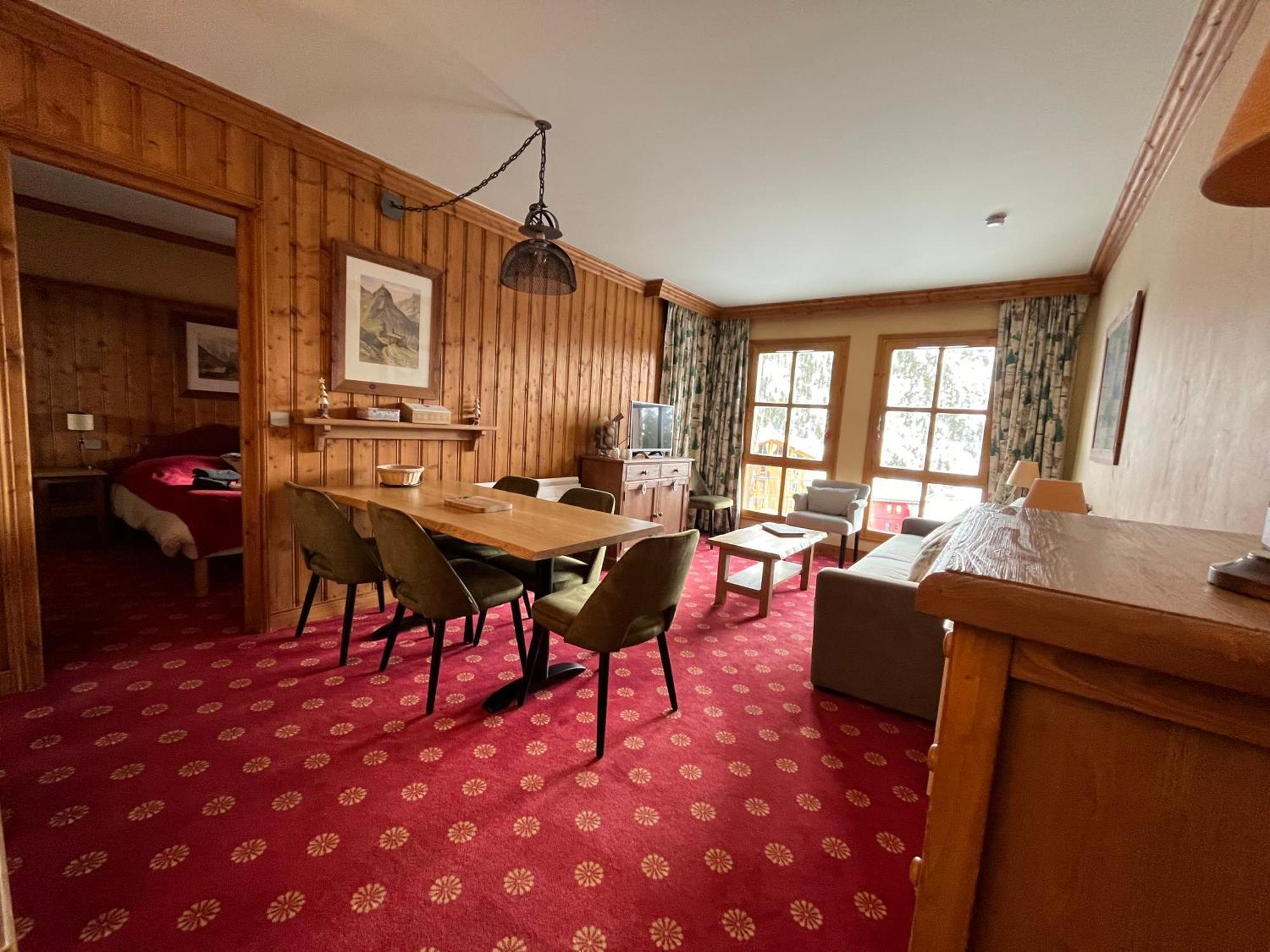 Le Refuge Du Montagnard, Arc 1950, Skis Aux Pieds, Spa Les Arcs  エクステリア 写真
